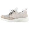 Rieker N8763, Scarpe da Ginnastica Donna, Beige (Kombi 60), 41 EU