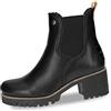 Panama Jack Pia Igloo Trav, Stivale Chelsea Donna, Nero, 38 EU