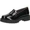 CAPRICE 9-9-24753-29, Mocassino Donna, Black STR, 40 EU