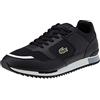 Lacoste Partner Piste 01201 SMA, Sneakers Uomo, Blk/Gry, 41 EU
