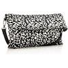 The Handbag Edit Clutch/Crossbody - Pochette da giorno Donna, Bianco (Leopard), 4x32x18 cm (W x H L)