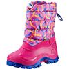 Spirale Sydney Stivali da Neve per Bambini, Stivali per Bambine con Tomaia Idrorepellente e Imbottitura In Pile Isolante, Chiusura con Collo Aggiustabile con Laccio, Fucsia, 29 EU
