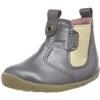 Bobux Jodphur, Stivali Chelsea Bambina, Grigio (Charcoal Shimmer 1), 18 EU