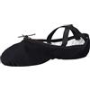 Freed of London FSS01C, Scarpe da Ballo Donna, Nero, 44.5 EU