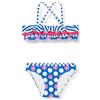 Fashy Mädchen Bikini, Bambina, Multicolore con Motivo, 98