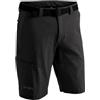 maier sports Huang, Pantaloni Corti da Trekking da Uomo, Bermuda idrorepellenti per Il Trekking e l'escursionismo, Senza PFC, MSTRETCH PRO 4 & Dryprotec, Nero, 52 (W34/L32)