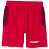 uhlsport Goal, Pantaloncini Uomo, Rosso/Bordeaux, S