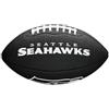Wilson, Palla da football americano, Mini NFL Team Soft Touch, New England Patriots, Per giocatori amatoriali, Nero, WTF1533BLXBNE