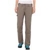 VAUDE, Pantaloni Capri Donna Convertibili, Marrone (Coconut), 42