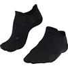 FALKE GO5 Invisible Donna Fantasmini Golf con imbottitura extra leggera per scarpe da golf spikeless black (3000), 37-38