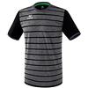 Erima Roma, Maglietta Sportiva Unisex Bambini, Nero/Slate Grey, 152