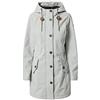 G.I.G.A. DX Parka da donna Dianora Casual Softshell con cappuccio, Donna, Parka casual in softshell con cappuccio., 34535-000, bianco, 36
