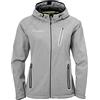 Kempa Core 2.0 Softshell Jacke Women, Giacca Uomo, Grigio Scuro mélange, S