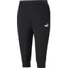 PUMA PUMHB|#Puma Ess Capri Sweatpants TR Pantaloni Tuta, Donna, Puma Black, S