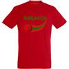 Supportershop - Maglietta da Uomo Marocco, Uomo, T-Shirt, 5060570680465, Rosso, M