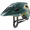 uvex quatro integrale Tocsen, casco MTB superleggero unisex, incl. sensore di caduta Tocsen, regolazione individuale delle dimensioni, forest, mustard matt, 52-57 cm