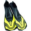 SEAC Vela Pinne Corte da Nuoto e Snorkeling Unisex Adulto Giallo 44-45