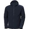 Helly Hansen Uomo Giacca Paramount Softshell Con Cappuccio, 2XL, Marina Militare