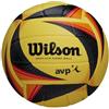 Wilson OPTX AVP VB Ball, WTH01020XB Pallone da Pallavolo, Pelle Sintetica, Replica, Dimensioni Ufficiali, Giallo