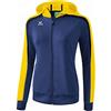 Erima 4043523863192 Jacket, Donna, new navy/giallo/dark navy, 40