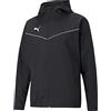 PUMA PUMHB|#Puma Teamrise All Weather Jkt Jr Giacca A Vento, Unisex bambini, Puma Red-Puma White, 176