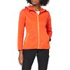 Jack Wolfskin Hydro Hoodes II Giacca, Donna, Wild Brier, S