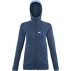 Millet - Lokka Hoodie II W - Giacca in Pile Leggera da Donna - Con Cappuccio - Avvicinamento, Escursionismo, Trekking, Uso Quotidiano - Blu