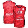 LMBC Lille - Maglia Ufficiale da Basket per Bambini 2018-2019, Bambini, MAILEXTLMBC, Rosso, FR : XXS (Taille Fabricant : 4 Ans)
