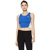 Puma Cross The Line Croptop W, Top Donna, Blu Power, 14