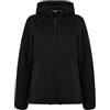 Regatta Siddington Stretch Side Panels Hooded Softshell Jacket, Pile Uomo Donna, Nero/Nero, 8