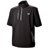 Wilson Maglia da golf antipioggia uomo, MODEL RAIN TOP, Black, S