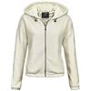 G.I.G.A. DX - Giacca a vento da donna in pile WMN JCKT C, casual, con cappuccio, colore: bianco, taglia 44