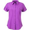 IZAS Ovek Maglietta A Maniche Corte, Donna, Viola, XS