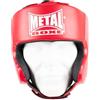 METAL BOXE - Casco da boxe, da ragazzo, nero