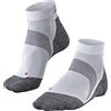 FALKE BC6 Short Racing U Sso lyocell filo funzionale antivesciche 1 paio, Calzini da ciclista Unisex - Adulto, Bianco White-Mix 2020, 39-41
