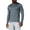 Under Armour Qualifier Maglia a Maniche Lunghe, Uomo, Grigio, MD
