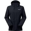 Berghaus Hillwalker Interactive Gore-Tex - Giacca impermeabile da donna, Donna, Gore interattivo, 422245BP6, nero/nero, 14