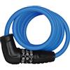 ABUS Serratura a Cavo spiralato Star 4508C/150 - Serratura a Combinazione in Cavo spiralato di 8 mm di Spessore - Livello di Sicurezza 2