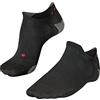 FALKE RU5 Race Invisible W In filo funzionale antivesciche 1 paio, Calzini da corsa Donna, Nero Black-Mix 3010, 39-40