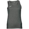 Joma Camiseta Diana Gris Melange Oscuro S/M Woman, T-Shirt Donna, Grigio Scuro-150