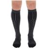 UYN Man Ski Cashmere Socks Calze Da Sci In Cashmere Uomo, Uomo, Grey Rock/Black, 45/47