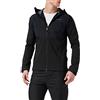 Marmot Rom Jacket Giacca Morbida, Giacca Per Esterni, Giacca A Vento, Idrorepellente, Traspirante, Uomo, Black, XXL