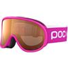 POC Pocito Retina, Maschera da Sci Alpino Unisex-Bambini, Rosa (Fluorescent Pink), Taglia Unica