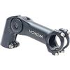 Voxom Attacco Manubrio Vb3, Nero, 31,8 mm, 120 mm, Regolabile in Altezza, -10/+65, 31,8 mm/120 mm di Lunghezza