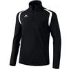 Erima Razor 2.0 Felpa da Allenamento, Unisex Bambini, Nero/Bianco, 140
