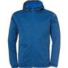 uhlsport Essentielle Fleecejacke, Giacca da Uomo, Azzurro melange, 5XL