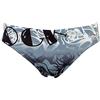 Miws Rock Star - Costume da Bagno Uomo, Colore Grigio/Rosa, Taglia XL