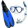 SEAC Tris Ala Kit da Immersione, Unisex, Unisex, Tris Ala, Blu, Taille 46/47
