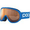 POC POCito Retina, Maschere da Sci Unisex-Bambini, Fluorescent Blue, Taglia Unica