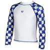ARENA 003589_810_1-2 Maglia a Maniche Lunghe per Bimbi Friends con Protezione UV, Multicolore